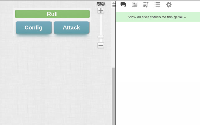 Roll20 Attack Template  from Chrome web store to be run with OffiDocs Chromium online