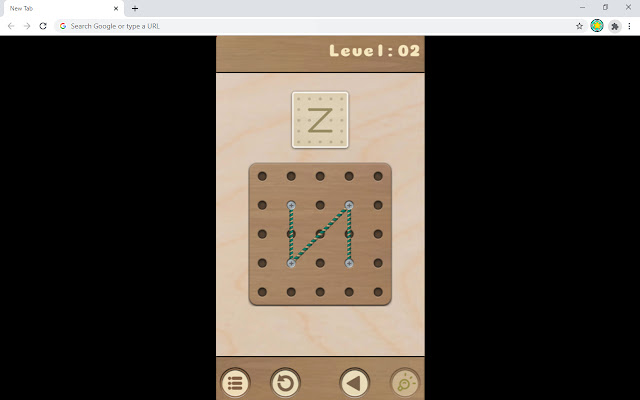 Rope Star Puzzles Game  from Chrome web store to be run with OffiDocs Chromium online