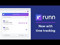 Runn Time Tracker  from Chrome web store to be run with OffiDocs Chromium online