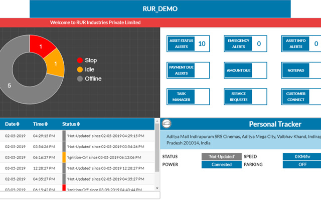 RUR GPS  from Chrome web store to be run with OffiDocs Chromium online