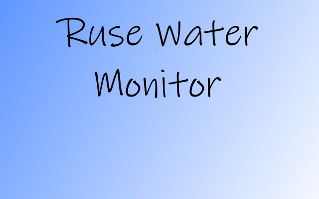 Ruse Water Monitor  from Chrome web store to be run with OffiDocs Chromium online