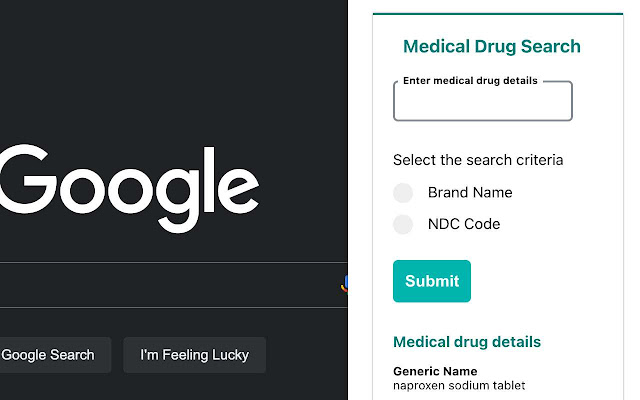 RxMisInfoCheck  from Chrome web store to be run with OffiDocs Chromium online