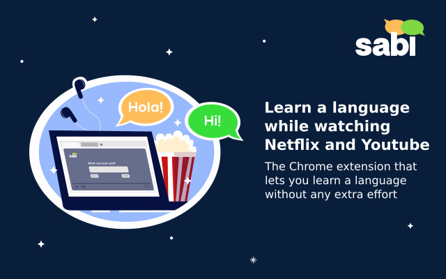 Sabi Language Learning mula sa Chrome web store na tatakbo sa OffiDocs Chromium online