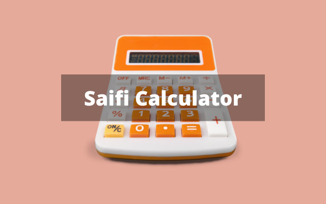 Saifi Calculator  from Chrome web store to be run with OffiDocs Chromium online