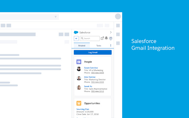 Salesforce  from Chrome web store to be run with OffiDocs Chromium online