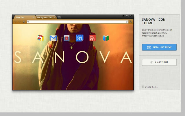 SANOVA ICON THEME  from Chrome web store to be run with OffiDocs Chromium online