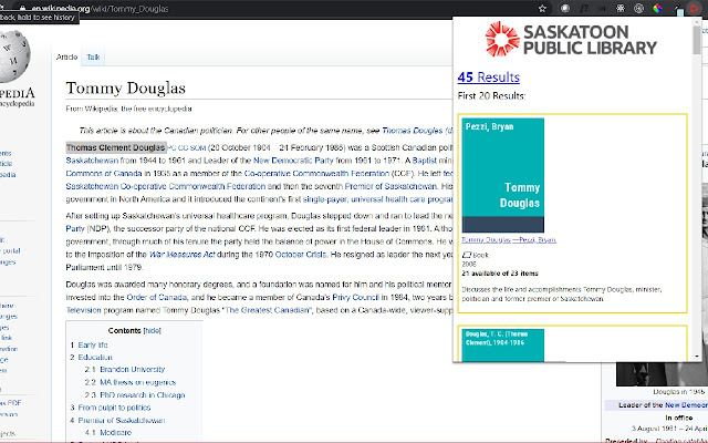 Saskatoon Public Library Search  from Chrome web store to be run with OffiDocs Chromium online