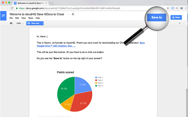 Save Google Docs  Sheets to other clouds ...  from Chrome web store to be run with OffiDocs Chromium online