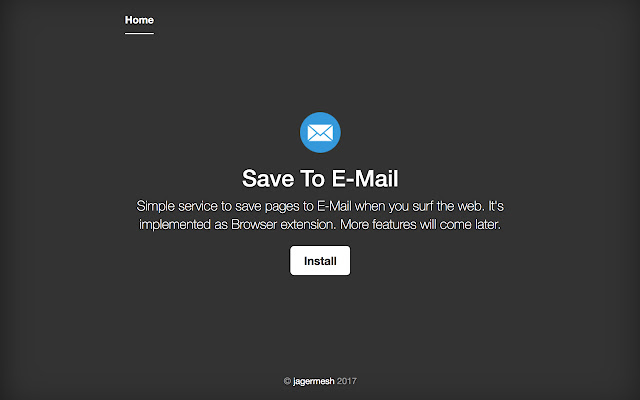 Save To E Mail  from Chrome web store to be run with OffiDocs Chromium online