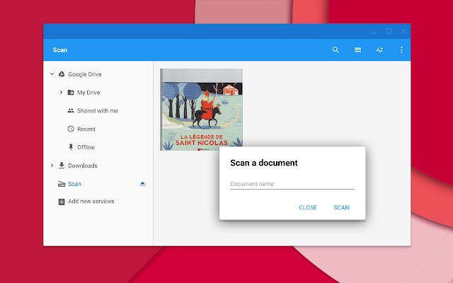 Scan  from Chrome web store to be run with OffiDocs Chromium online