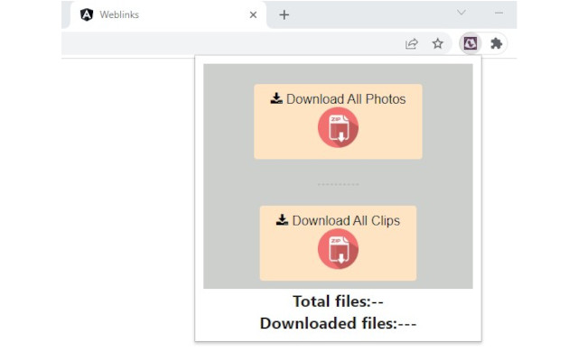 ScanDownloader  from Chrome web store to be run with OffiDocs Chromium online