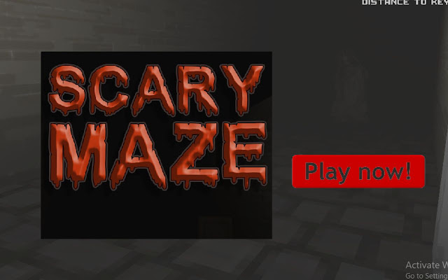 Scary Maze Unblocked  from Chrome web store to be run with OffiDocs Chromium online