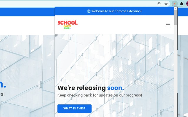 schoolfactsonline  from Chrome web store to be run with OffiDocs Chromium online