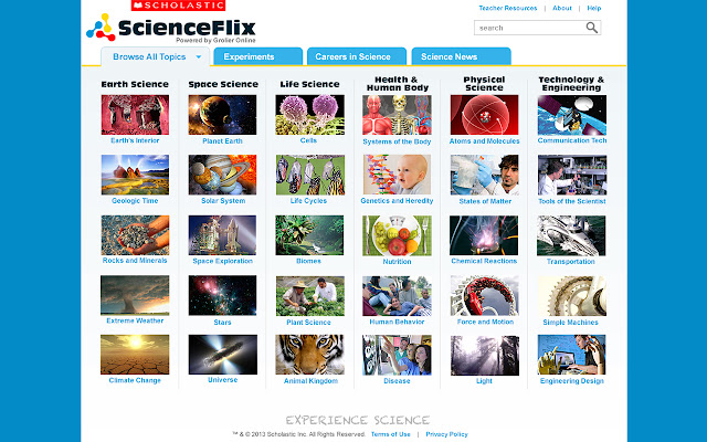 ScienceFlix  from Chrome web store to be run with OffiDocs Chromium online