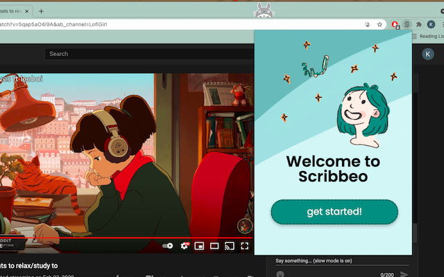 Scribbeo  from Chrome web store to be run with OffiDocs Chromium online