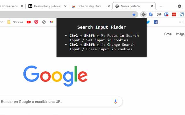 Search Input Finder  from Chrome web store to be run with OffiDocs Chromium online