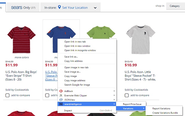 Sears Assistant  from Chrome web store to be run with OffiDocs Chromium online