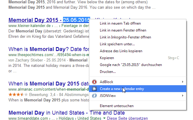 Select n date  from Chrome web store to be run with OffiDocs Chromium online