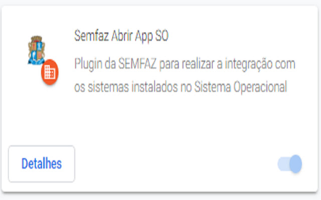 Semfaz Abrir App SO  from Chrome web store to be run with OffiDocs Chromium online