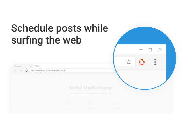 Semrush Social Media Poster  from Chrome web store to be run with OffiDocs Chromium online