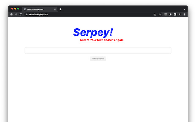 Serpey.com official extension  from Chrome web store to be run with OffiDocs Chromium online