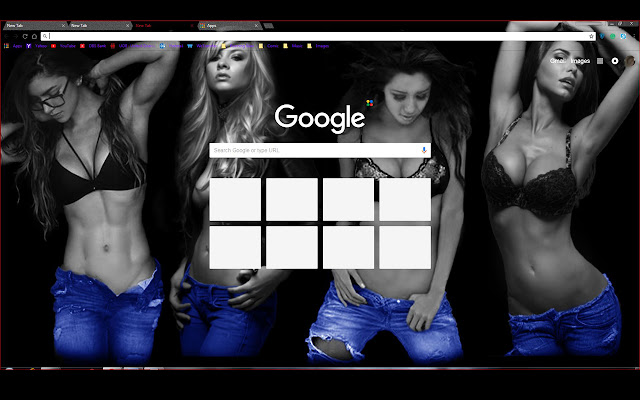 Sexy Denim Girls  from Chrome web store to be run with OffiDocs Chromium online