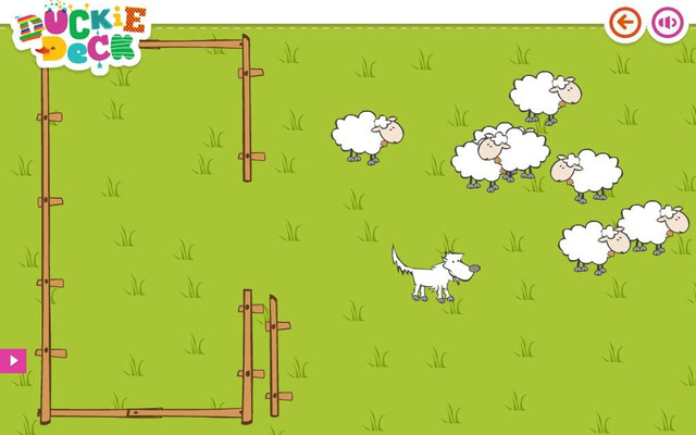 Sheep Games Shepherd Dog at Duckie Deck  from Chrome web store to be run with OffiDocs Chromium online