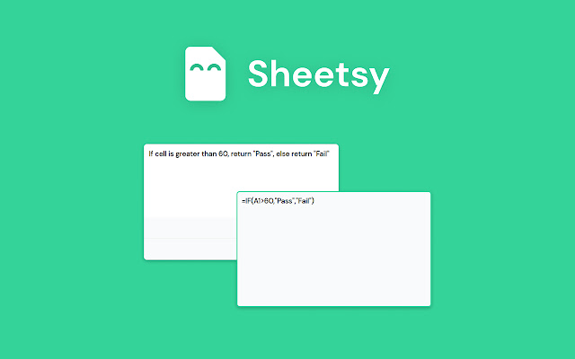 Sheetsy  from Chrome web store to be run with OffiDocs Chromium online