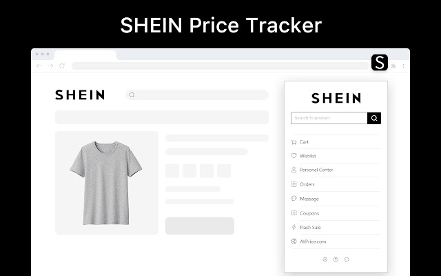 Shein Price Tracker  from Chrome web store to be run with OffiDocs Chromium online