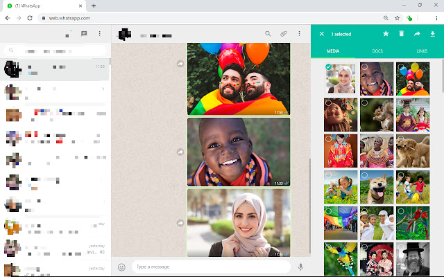 ShiftApp: Extra features for WhatsApp  from Chrome web store to be run with OffiDocs Chromium online
