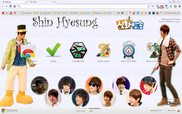 Shin Hyesung Shinhwa Broadcast  from Chrome web store to be run with OffiDocs Chromium online