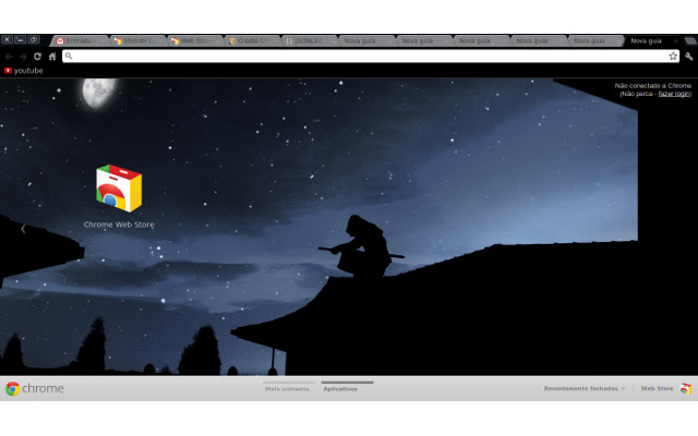 Shinobi Dark Theme  from Chrome web store to be run with OffiDocs Chromium online