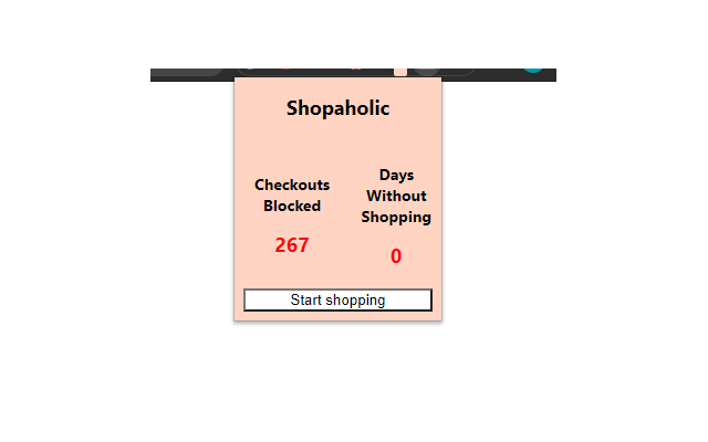 Shopaholic  from Chrome web store to be run with OffiDocs Chromium online