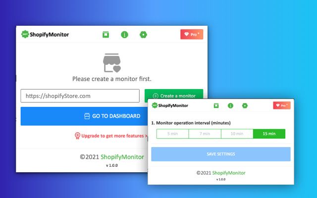 ShopifyMonitor Winning Products Notification  from Chrome web store to be run with OffiDocs Chromium online