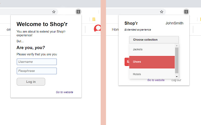 SHOPR for chrome  from Chrome web store to be run with OffiDocs Chromium online