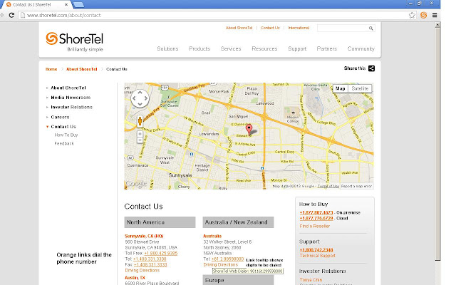 ShoreTel Web Dialer  from Chrome web store to be run with OffiDocs Chromium online