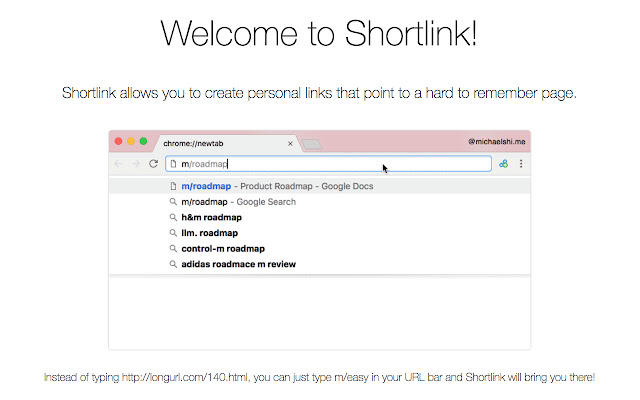 Shortlink  from Chrome web store to be run with OffiDocs Chromium online