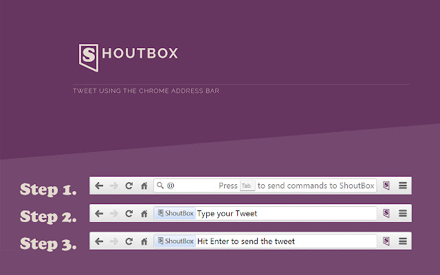 ShoutBox  from Chrome web store to be run with OffiDocs Chromium online