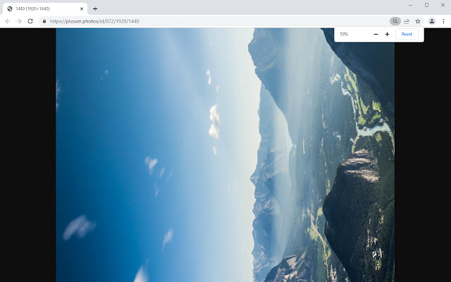 Simple Image Viewer  from Chrome web store to be run with OffiDocs Chromium online