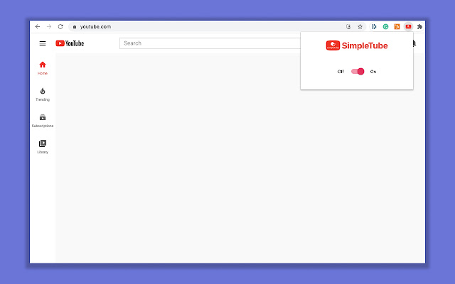 SimpleTube  from Chrome web store to be run with OffiDocs Chromium online