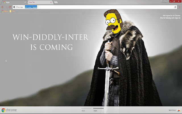 Simpsons game of thrones 1920*1080  from Chrome web store to be run with OffiDocs Chromium online