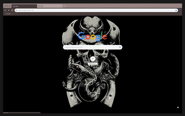 Skull fear hat  from Chrome web store to be run with OffiDocs Chromium online