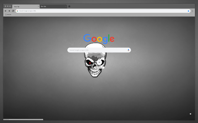 Skull grey  from Chrome web store to be run with OffiDocs Chromium online