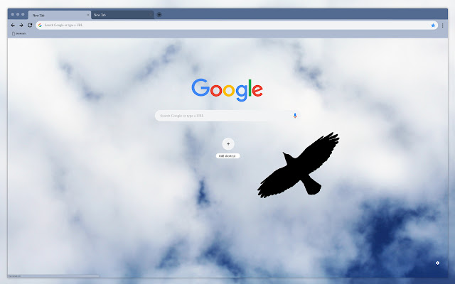 Sky and a bird  from Chrome web store to be run with OffiDocs Chromium online