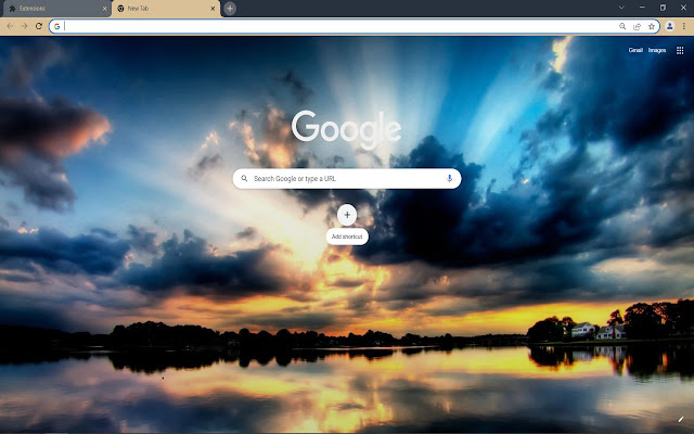 Sky Cloud Lake  from Chrome web store to be run with OffiDocs Chromium online