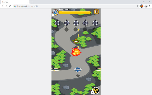 Sky Combat Action Game  from Chrome web store to be run with OffiDocs Chromium online