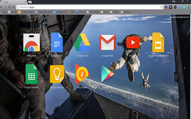 Skydivers  from Chrome web store to be run with OffiDocs Chromium online