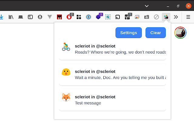 Slack Reaction Notifications  from Chrome web store to be run with OffiDocs Chromium online