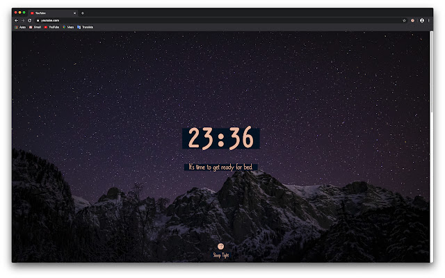 Sleep Tight  from Chrome web store to be run with OffiDocs Chromium online