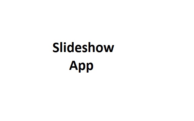 Slideshow App  from Chrome web store to be run with OffiDocs Chromium online